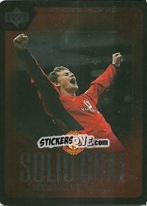 Cromo Ole Gunnar Solskjaer - Manchester United 2002-2003. Strike Force - Upper Deck