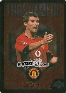 Sticker Roy Keane - Manchester United 2002-2003. Strike Force n. TG1 - Upper Deck
