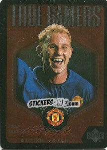 Sticker Nicky Butt - Manchester United 2002-2003. Strike Force n. TG8 - Upper Deck