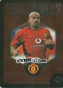 Cromo Juan Sebastian Veron - Manchester United 2002-2003. Strike Force - Upper Deck