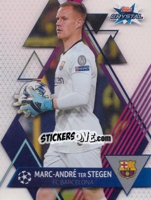 Sticker Marc-André ter Stegen - UEFA Champions League 2019-2020. Crystal - Topps