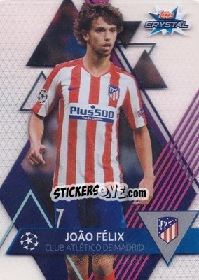 Sticker Joao Felix - UEFA Champions League 2019-2020. Crystal n. 6 - Topps