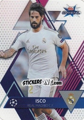Sticker Isco - UEFA Champions League 2019-2020. Crystal - Topps