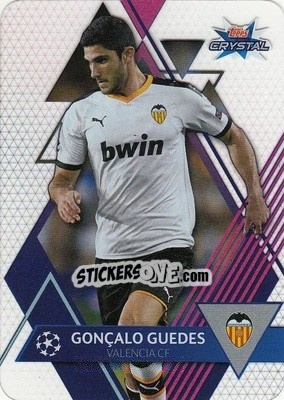 Cromo Goncalo Guedes - UEFA Champions League 2019-2020. Crystal - Topps