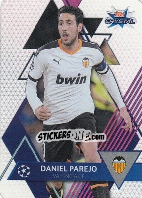 Sticker Daniel Parejo - UEFA Champions League 2019-2020. Crystal n. 19 - Topps