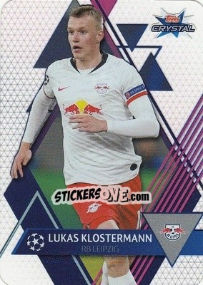Sticker Lukas Klostermann - UEFA Champions League 2019-2020. Crystal n. 38 - Topps