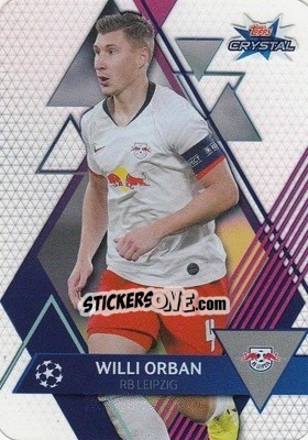 Sticker Willi Orban - UEFA Champions League 2019-2020. Crystal n. 39 - Topps