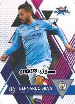 Sticker Bernardo Silva - UEFA Champions League 2019-2020. Crystal n. 43 - Topps