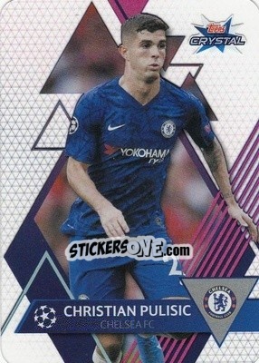 Cromo Christian Pulisic - UEFA Champions League 2019-2020. Crystal - Topps