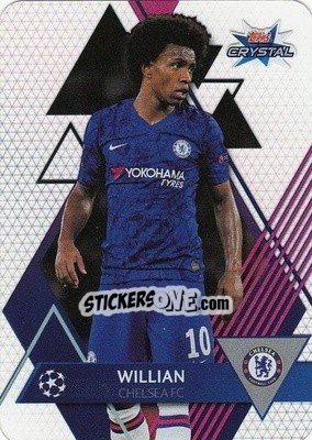 Sticker William - UEFA Champions League 2019-2020. Crystal - Topps