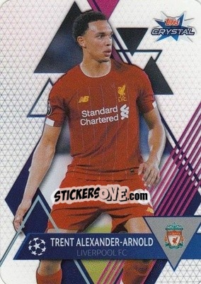 Sticker Trent Alexander-Arnold - UEFA Champions League 2019-2020. Crystal - Topps