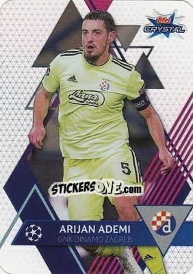 Sticker Arijan Ademi - UEFA Champions League 2019-2020. Crystal n. 62 - Topps