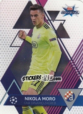 Sticker Nikola Moro - UEFA Champions League 2019-2020. Crystal - Topps