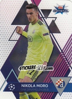 Cromo Nikola Moro - UEFA Champions League 2019-2020. Crystal - Topps