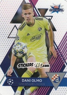 Sticker Dani Olmo - UEFA Champions League 2019-2020. Crystal - Topps