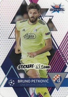Sticker Bruno Petkovic - UEFA Champions League 2019-2020. Crystal n. 65 - Topps