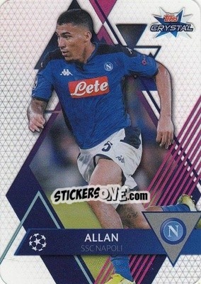 Sticker Allan - UEFA Champions League 2019-2020. Crystal n. 67 - Topps