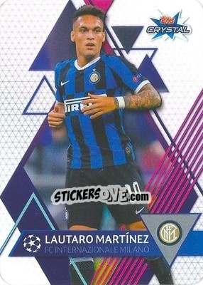 Figurina Lautaro Martinez - UEFA Champions League 2019-2020. Crystal - Topps