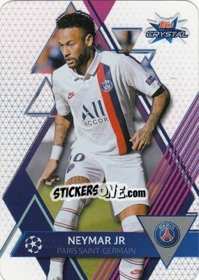 Sticker Neymar Jr. - UEFA Champions League 2019-2020. Crystal n. 76 - Topps
