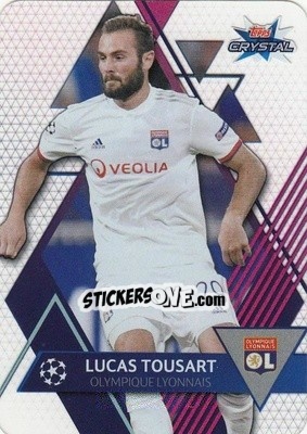 Figurina Lucas Tousart - UEFA Champions League 2019-2020. Crystal - Topps