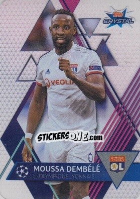 Sticker Moussa Dembélé - UEFA Champions League 2019-2020. Crystal - Topps