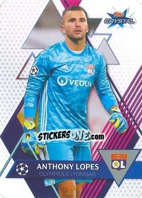 Sticker Anthony Lopes - UEFA Champions League 2019-2020. Crystal - Topps