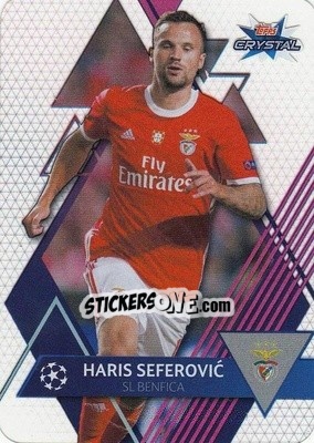Cromo Haris Seferovic - UEFA Champions League 2019-2020. Crystal - Topps