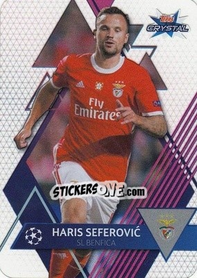Sticker Haris Seferovic - UEFA Champions League 2019-2020. Crystal n. 90 - Topps