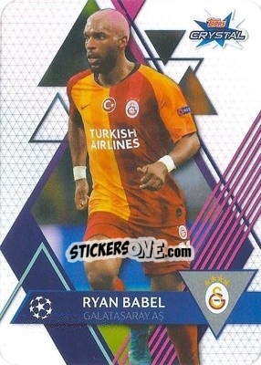 Sticker Ryan Babel - UEFA Champions League 2019-2020. Crystal n. 97 - Topps