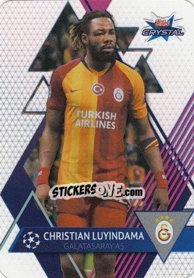 Sticker Christian Luyindama - UEFA Champions League 2019-2020. Crystal n. 98 - Topps
