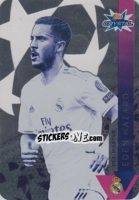 Sticker Eden Hazard - UEFA Champions League 2019-2020. Crystal - Topps