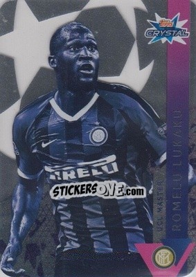 Sticker Romelu Lukaku - UEFA Champions League 2019-2020. Crystal n. 115 - Topps