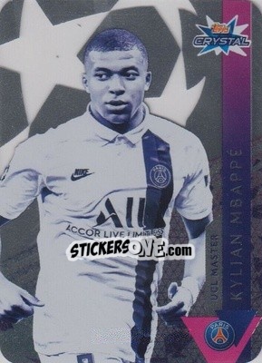 Sticker Kylian Mbappé - UEFA Champions League 2019-2020. Crystal n. 116 - Topps