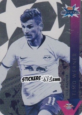 Sticker Timo Werner - UEFA Champions League 2019-2020. Crystal n. 118 - Topps