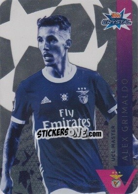 Sticker Alex Grimaldo - UEFA Champions League 2019-2020. Crystal n. 119 - Topps