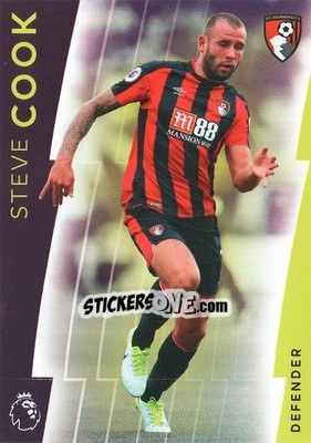 Sticker Steve Cook - Premier League Platinum 2017-2018 - Topps