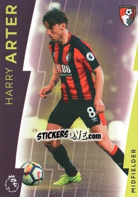 Figurina Harry Arter - Premier League Platinum 2017-2018 - Topps