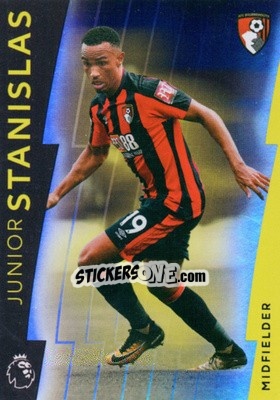 Sticker Junior Stanislas - Premier League Platinum 2017-2018 - Topps