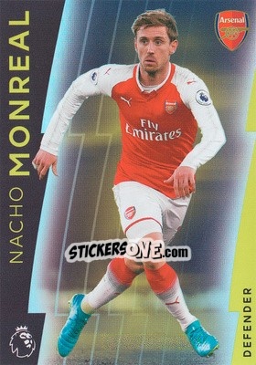 Sticker Nacho Monreal - Premier League Platinum 2017-2018 - Topps