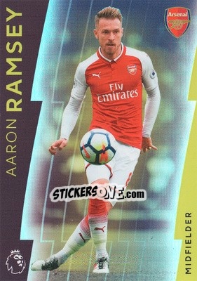 Sticker Aaron Ramsey - Premier League Platinum 2017-2018 - Topps