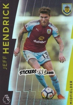 Sticker Jeff Hendrick - Premier League Platinum 2017-2018 - Topps