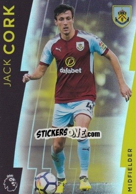 Figurina Jack Cork - Premier League Platinum 2017-2018 - Topps