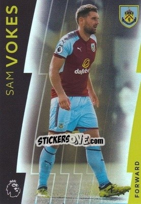 Sticker Sam Vokes - Premier League Platinum 2017-2018 - Topps