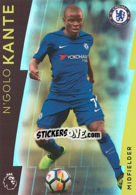 Sticker N'Golo Kante - Premier League Platinum 2017-2018 n. 24 - Topps