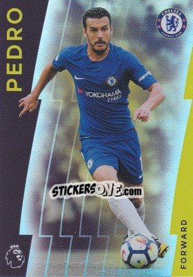 Sticker Pedro Rodriguez - Premier League Platinum 2017-2018 n. 25 - Topps