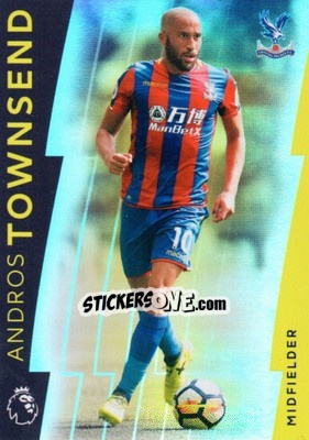 Sticker Andros Townsend - Premier League Platinum 2017-2018 - Topps