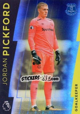 Figurina Jordan Pickford - Premier League Platinum 2017-2018 - Topps