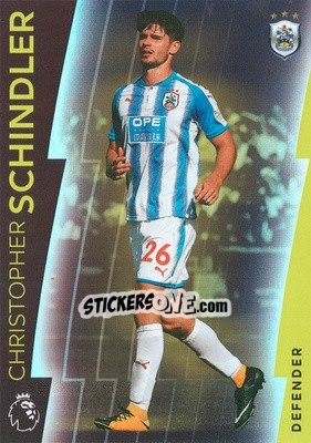 Sticker Christopher Schindler - Premier League Platinum 2017-2018 - Topps