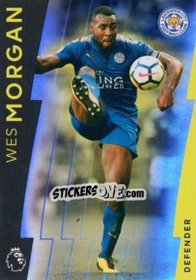 Cromo Wes Morgan - Premier League Platinum 2017-2018 - Topps