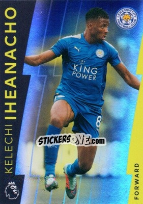 Sticker Kelechi Iheanacho - Premier League Platinum 2017-2018 n. 44 - Topps